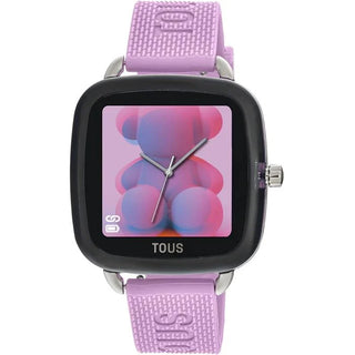 Reloj Tous smartwatch con correa de silicona rosa D-Connect