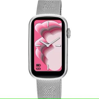 Reloj TOUS  smartwatch con brazalete de acero y caja de aluminio TOUS T-Band Mesh
