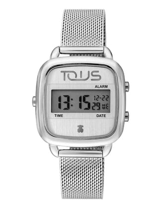 Reloj Tous digital con brazalete de acero D-Logo New