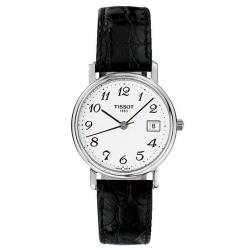 Tissot T52142112 - Reloj de cuarzo para mujer de piel negra.
